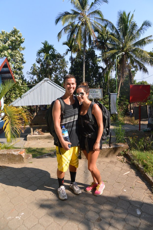 hiking mount rinjani