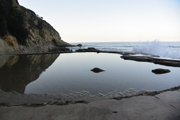 thousand steps beach